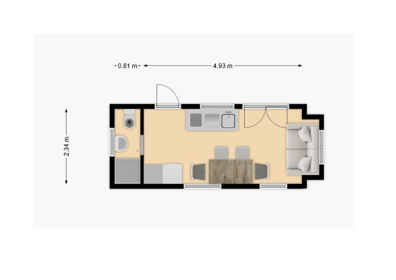 Vakantiepark 'T Urkerbos -Tiny House Extérieur photo